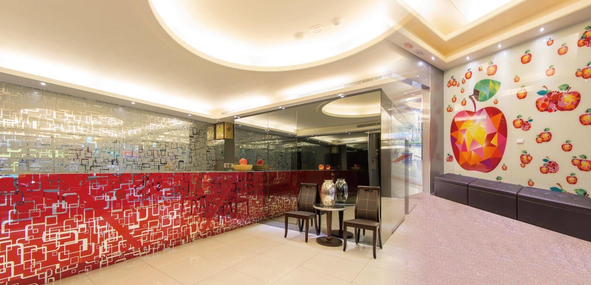 Vintage Apple Hotel Taipei Esterno foto
